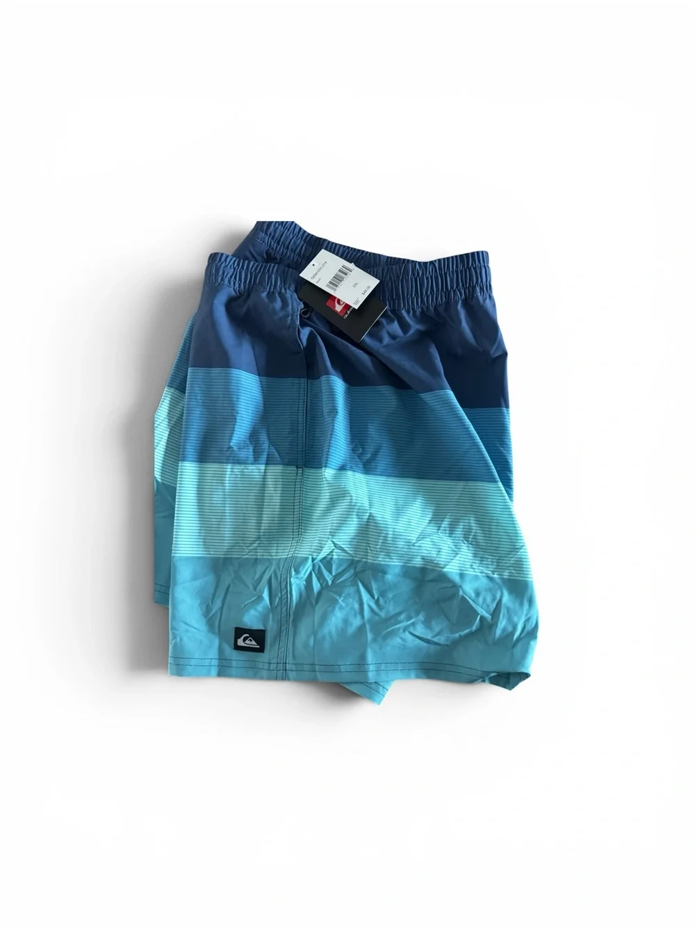 NWT Quiksilver Striped Swim Shorts 2XL
